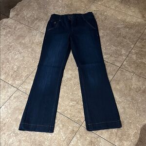 one 5 one Dark Indigo Flare Jeans